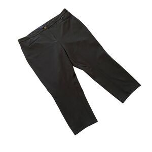 Talbots Dalton Equestrian-Inspired Riding Cropped Pants Loden Green Size 16P